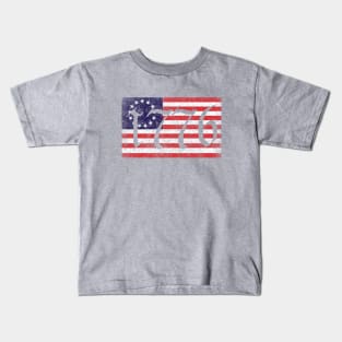 Betsy Ross US Flag 1776 Kids T-Shirt